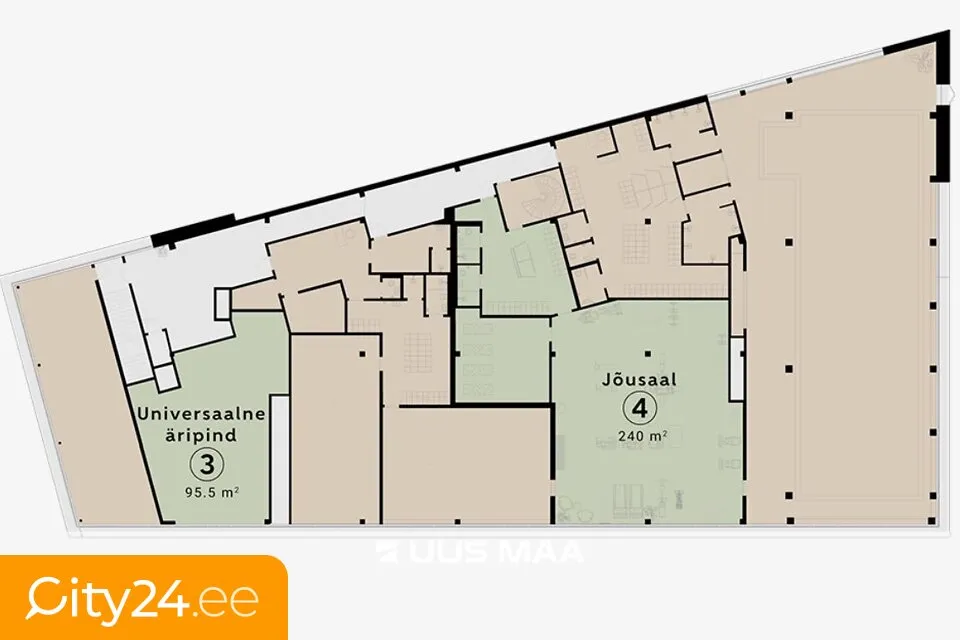 Ärihoone asukohas Tallinn