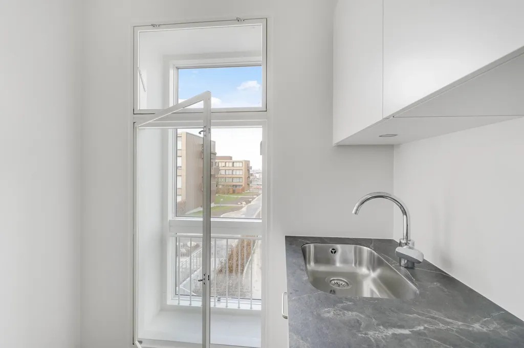 Cucina - 3-Bedroom Flat with Terrace in Viby J