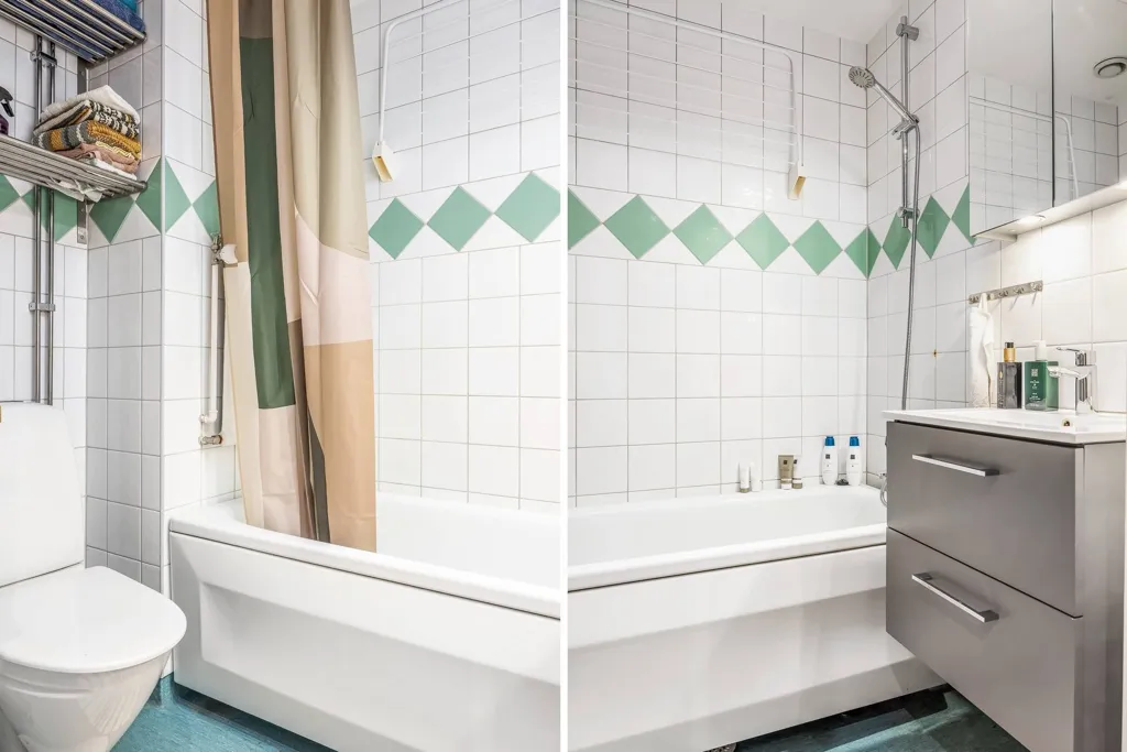 Salles de bain - Apartment with City Proximity in Norrköping