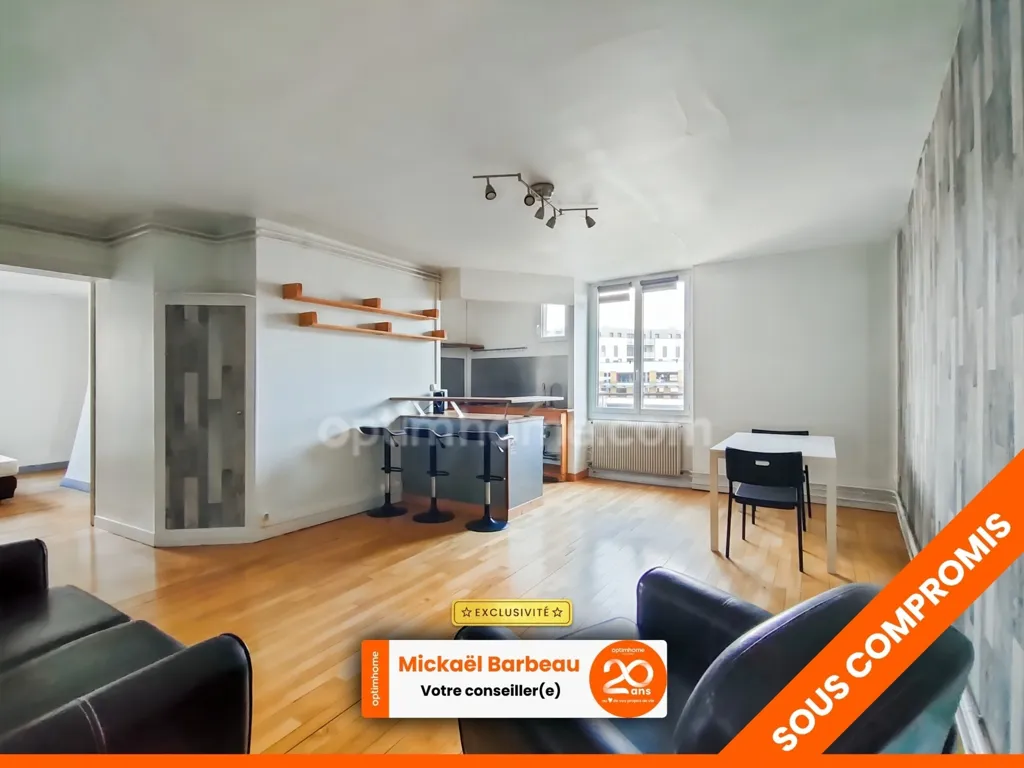 Séjour - Appartement 3 Pièces avec Potentiel Locatif à Bourges