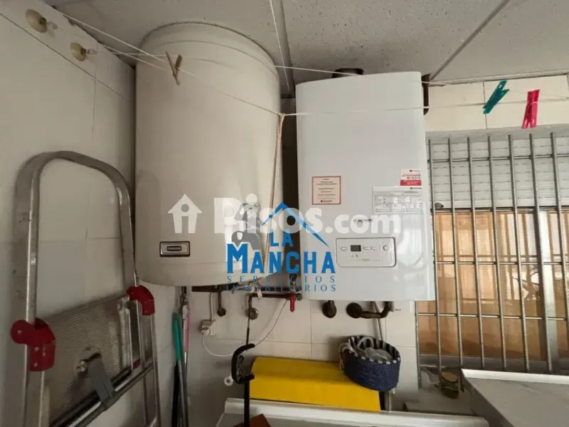 Pesuköök - Apartment with Balcony near Albacete Fair