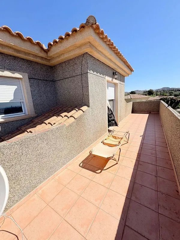 Terrass - Chalet with Pool and Terrace in Moralet