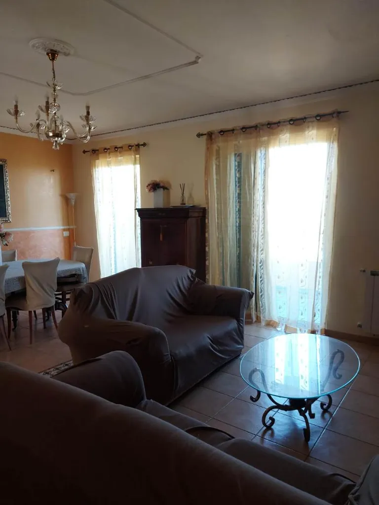 Séjour - Semi-detached Villa with Panoramic Views in Messina