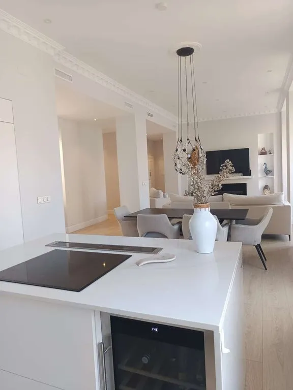 Köök - Luxury Apartment with Cathedral Views in Málaga