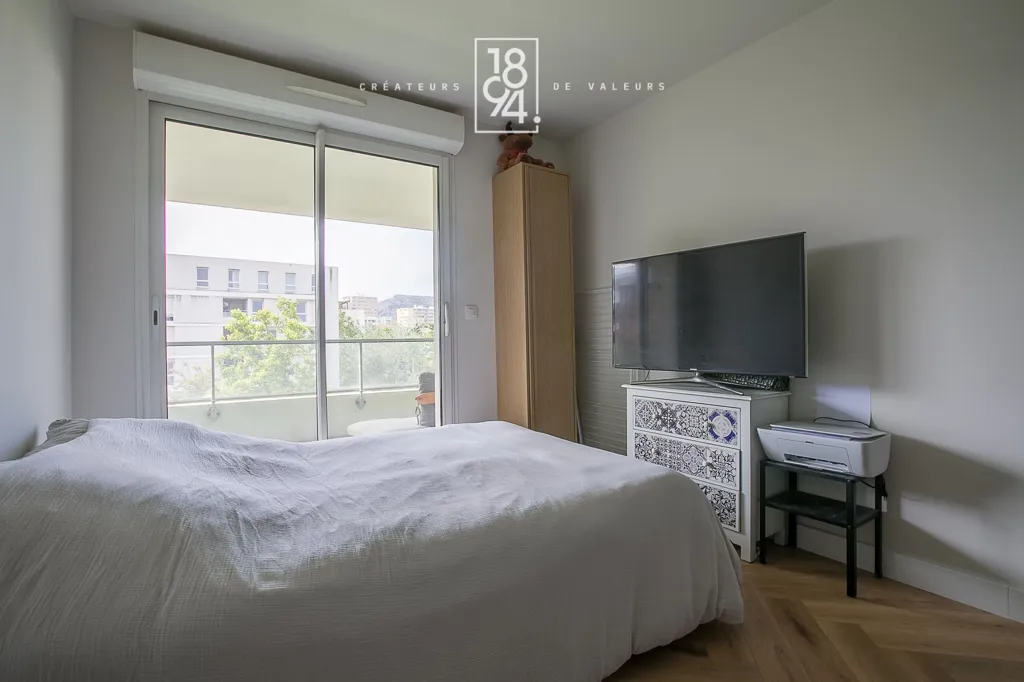 Camere da letto - 3-Bed Apartment with Terrace in Marseille 8th