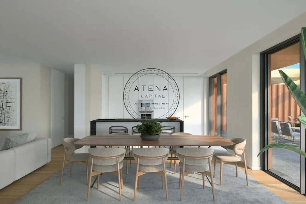 Söögituba - Luxury Flat with River Views in Vila Nova de Gaia