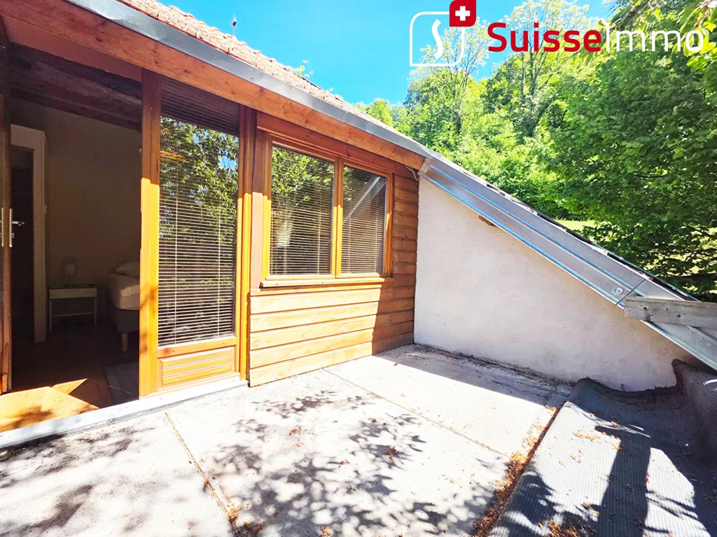 Terrass - Rustic 18th-Century Farmhouse in Colombotte