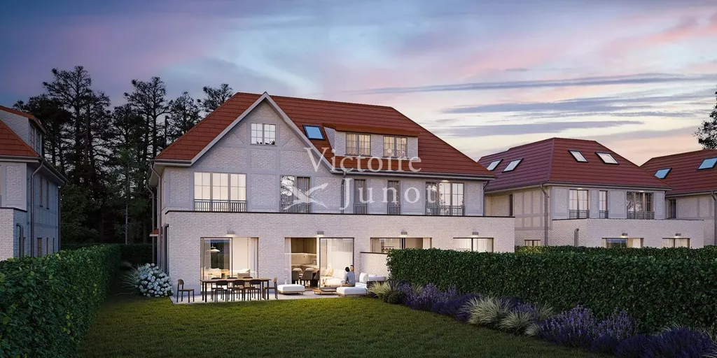 Extérieur - Villa Contemporaine avec Vue sur Jardin à Wezembeek-Oppem