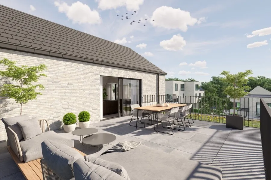 Penthouse with Terrace near Roosdaal Centre