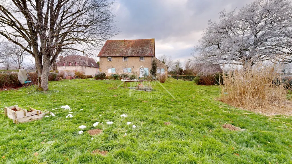 Jardin - Maison de Campagne avec Vue Panoramique à Gipcy