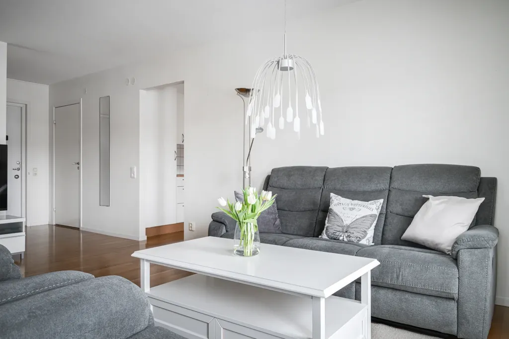 Séjour - Two-Bedroom Flat with Balcony in Skåne