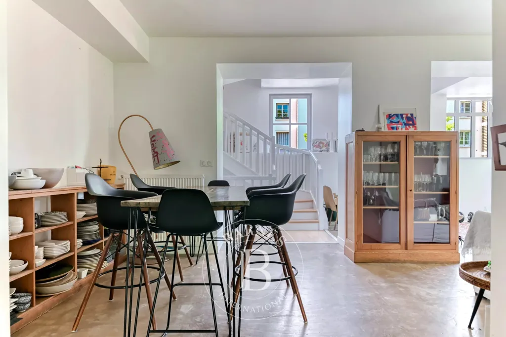 Salle à manger - Maison de 3 Chambres avec Jardin à Chazière, Lyon