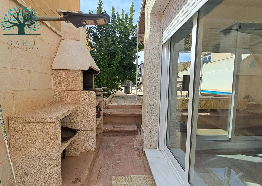 Terrasse - Detached House with Pool in Mazarrón