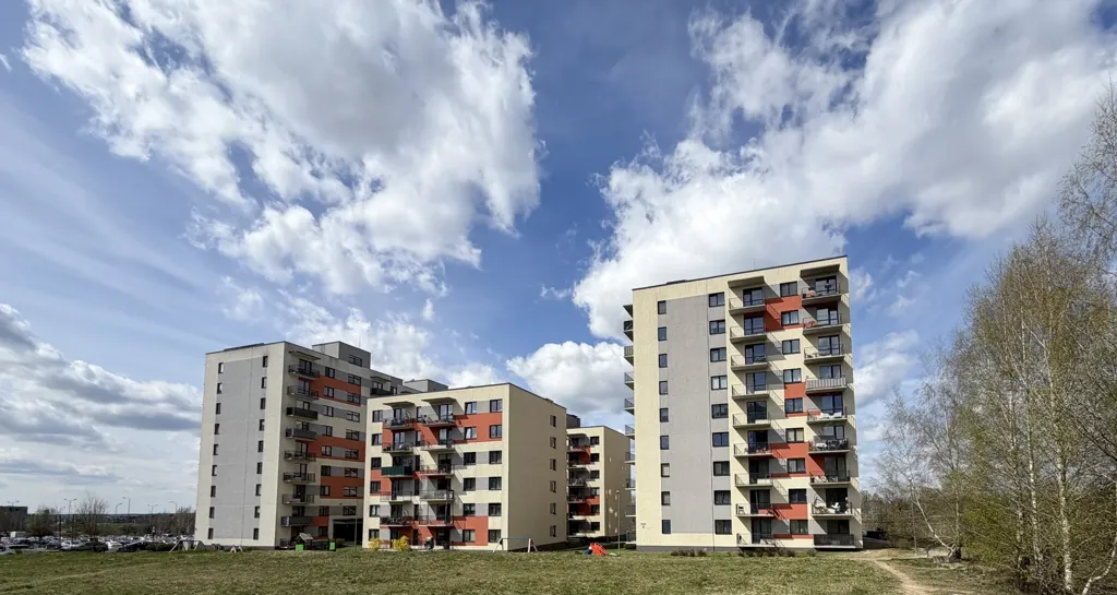 Välivaade - Three-Bedroom Flat with Balcony in Pašilaičiai