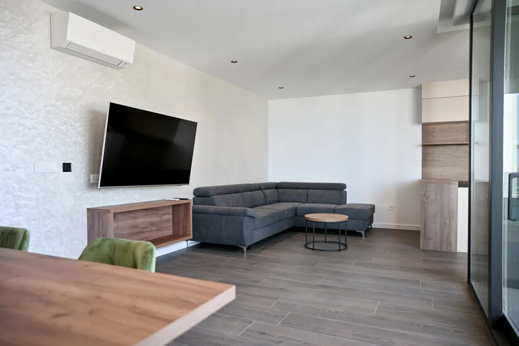 Séjour - Luxury Apartment with Sea View in Sukošan