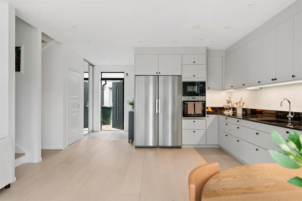 Cucina - Modern Duplex with Garden in Mariefred