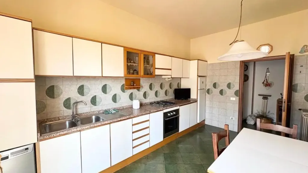 Cucina - Apartment with Terraces in Sovigliana, Vinci