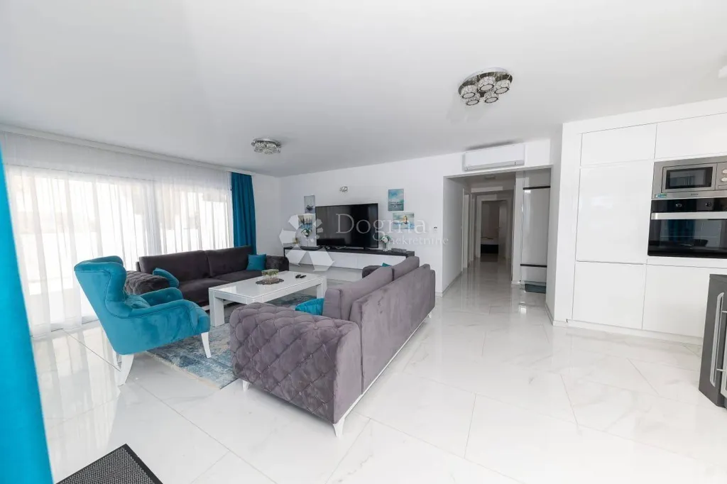 Living Room - Designer Apartment with Sea View in Crikvenica