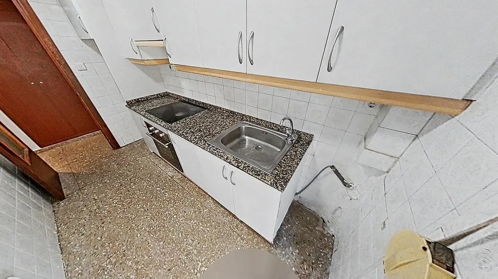 Cuisine - Apartment with Balcony in Playa de Gandia