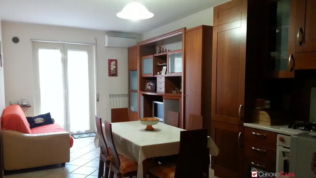 Salle à manger - Apartment with Balcony in Messina