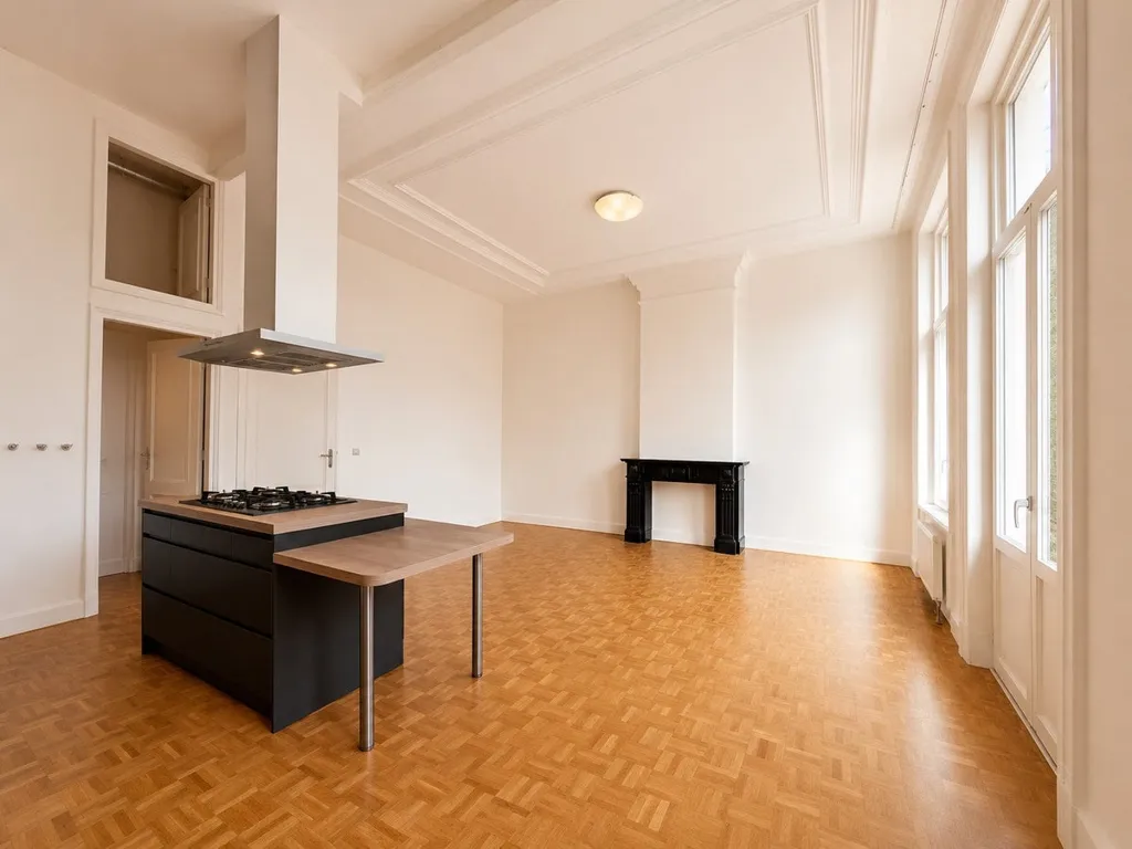 Séjour - Furnished Apartment with Balcony in Amsterdam Centre