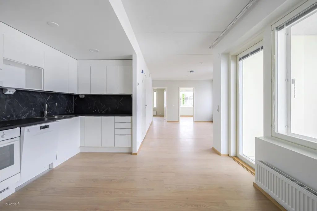 Köök - Modern Flat with Sauna in Niittykumpu, Espoo