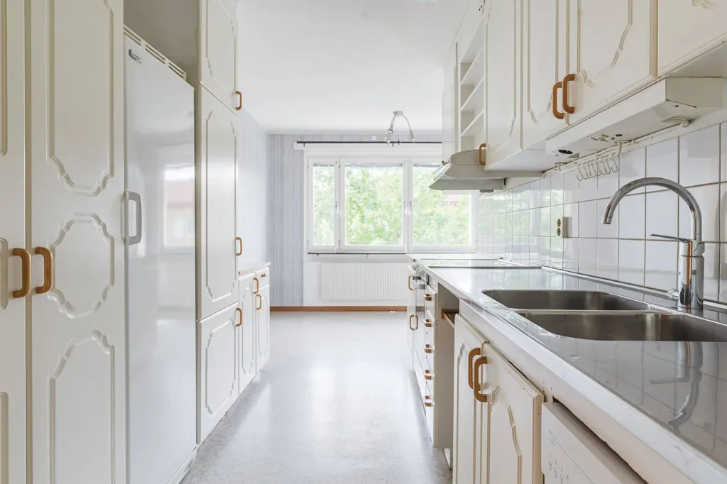 Cucina - Apartment with Balcony in Bjurhovda