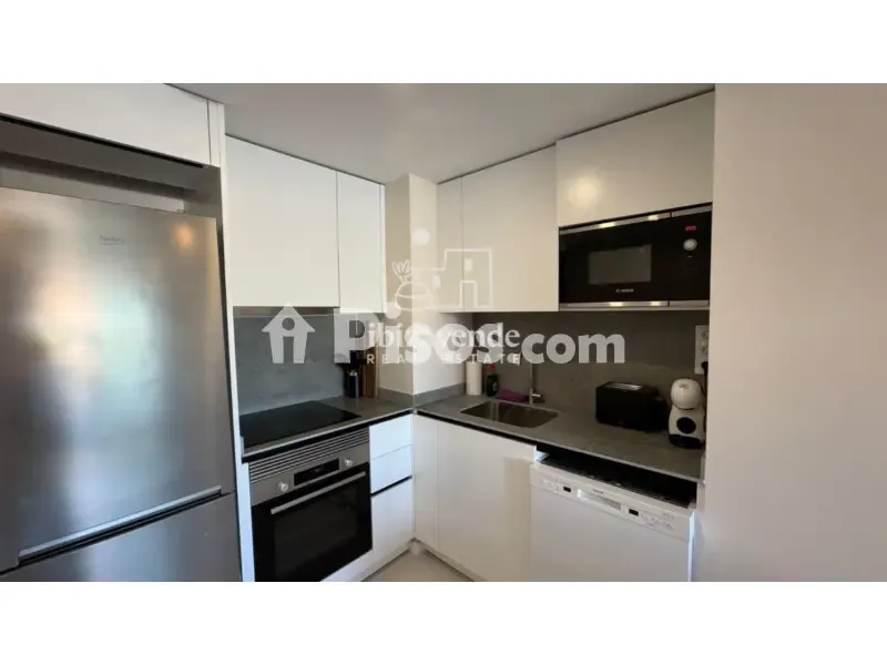 Köök - Luxury Apartment with Pool in Playa Den Bossa