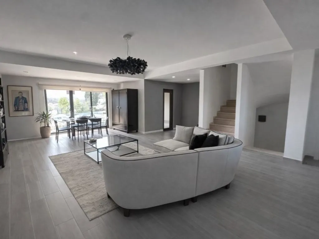 Séjour - Contemporary Semidetached House in Mafra