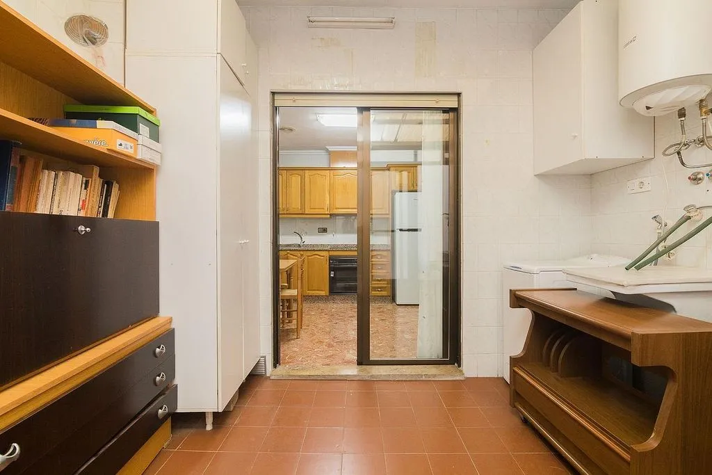 Köök - Modern Flat with Balcony in Carrús