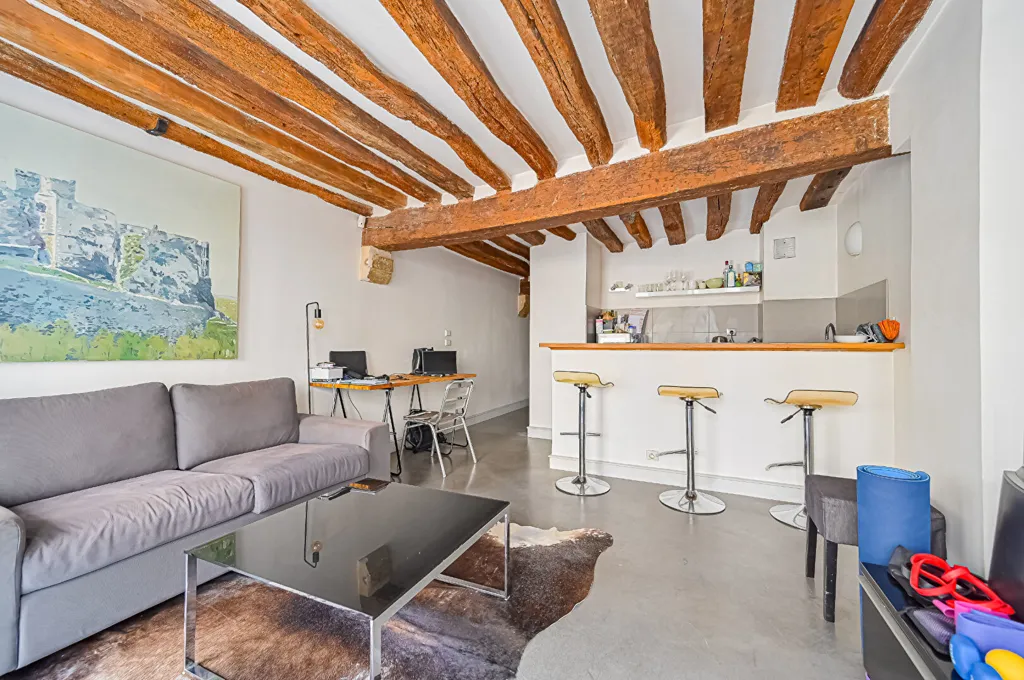 Elutuba - Charming 2-Piece Flat with Terrace in Paris 3e