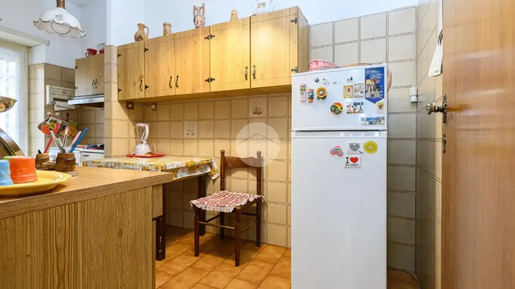 Cuisine - 3-Bedroom Apartment with Terrace in Rome
