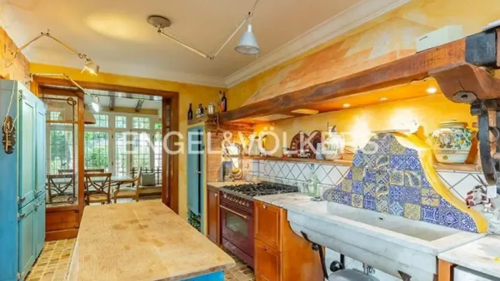 Cuisine - Bifamiliar Villa with Private Garden in Grottaferrata