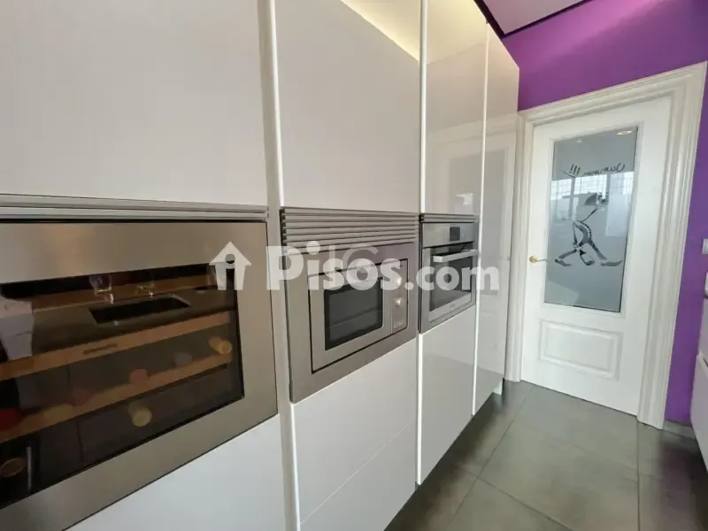 Köök - Duplex with Terrace and Views in Bilbao