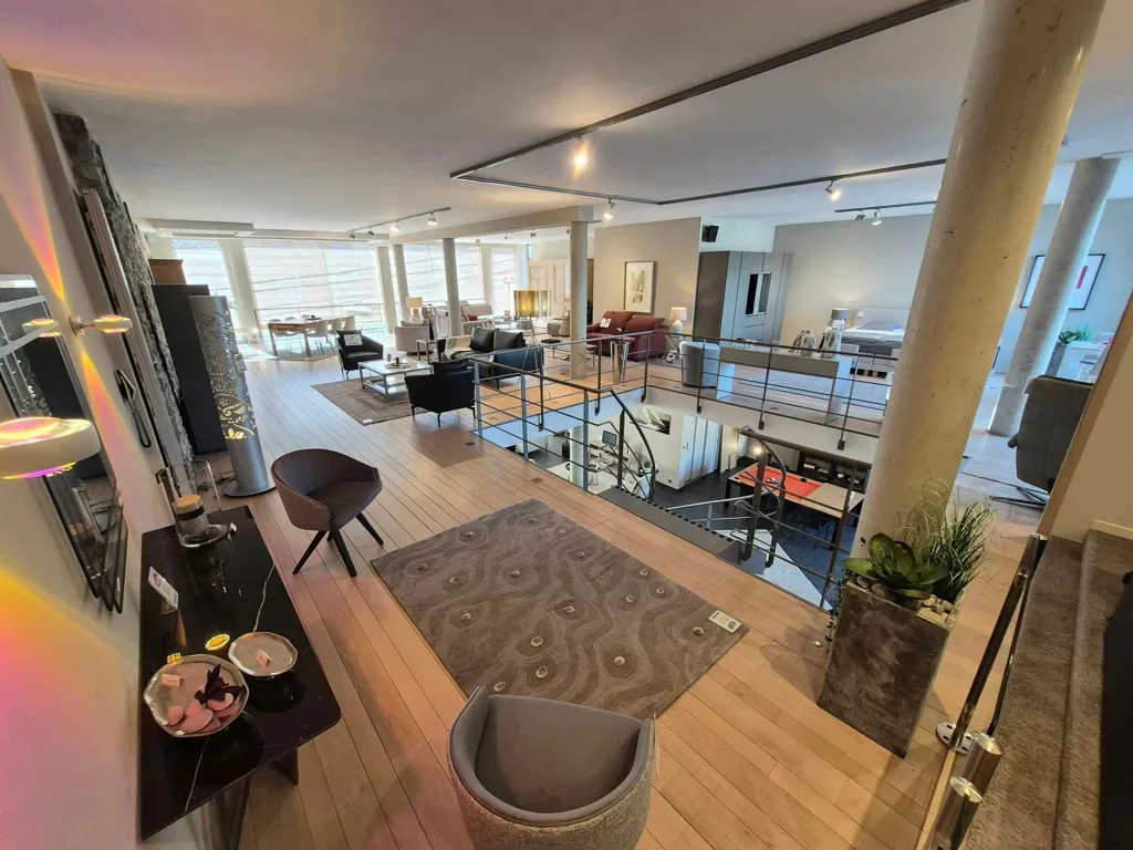 Living Room - Commercial Property with Loft in Mettet