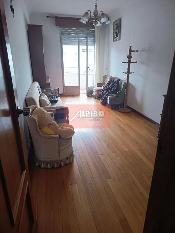 Séjour - Apartment with Balcony in Xinzo de Limia
