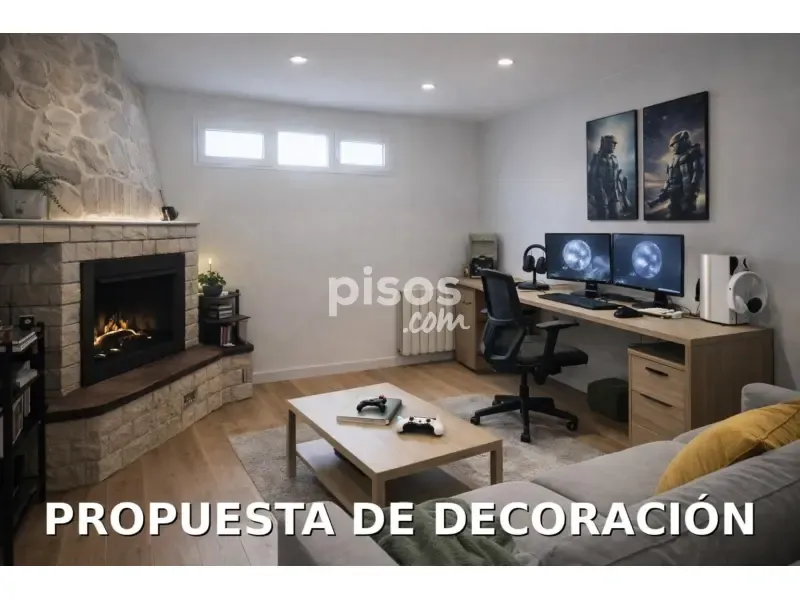 Soggiorno - Detached Chalet with Garden in Valdebebas