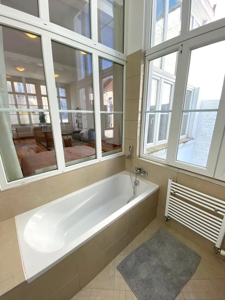 Vannitoad - 1BR Loft with Large Windows in Saint-Gilles
