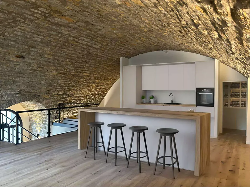 Cucina - Contemporary Loft with Balcony in Aix-les-Bains