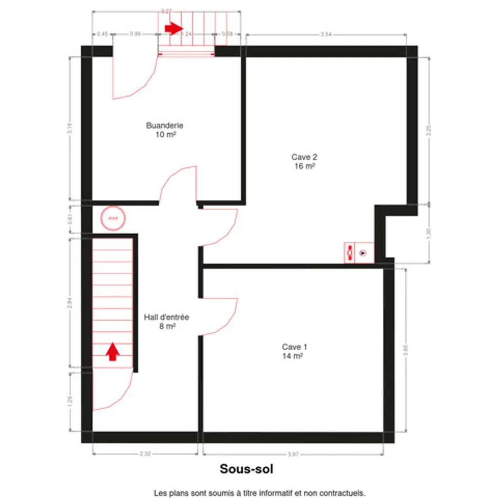 Planimetria - House with Terrace in Herstal