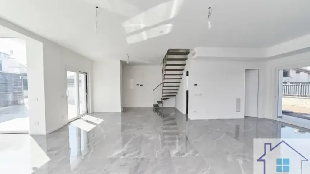 Living Room - Luxury Villa with Solar Panels in Frascati