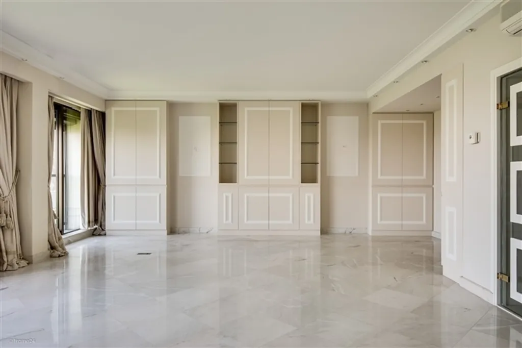 Séjour - Duplex penthouse avec terrasse à Albertpark