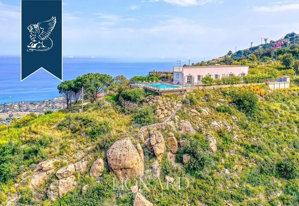 Vue aérienne - Luxury Villa with Sea View in Cefalù