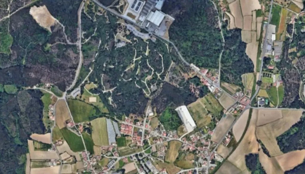 Õhuvaade - Approved Plot for Construction in Porto