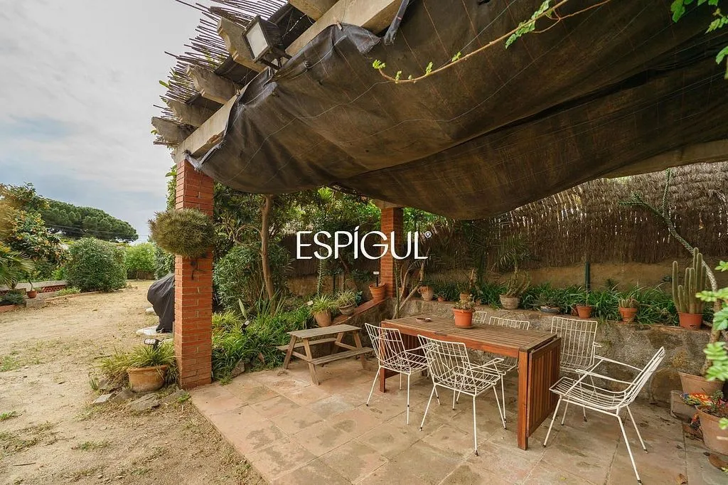 Terrasse - Chalet with Pool and Terrace in Alella