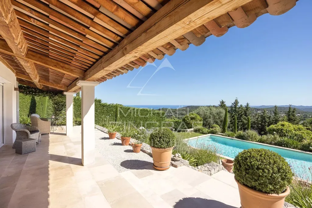 Terrass - Provençal Villa with Sea View in Vence