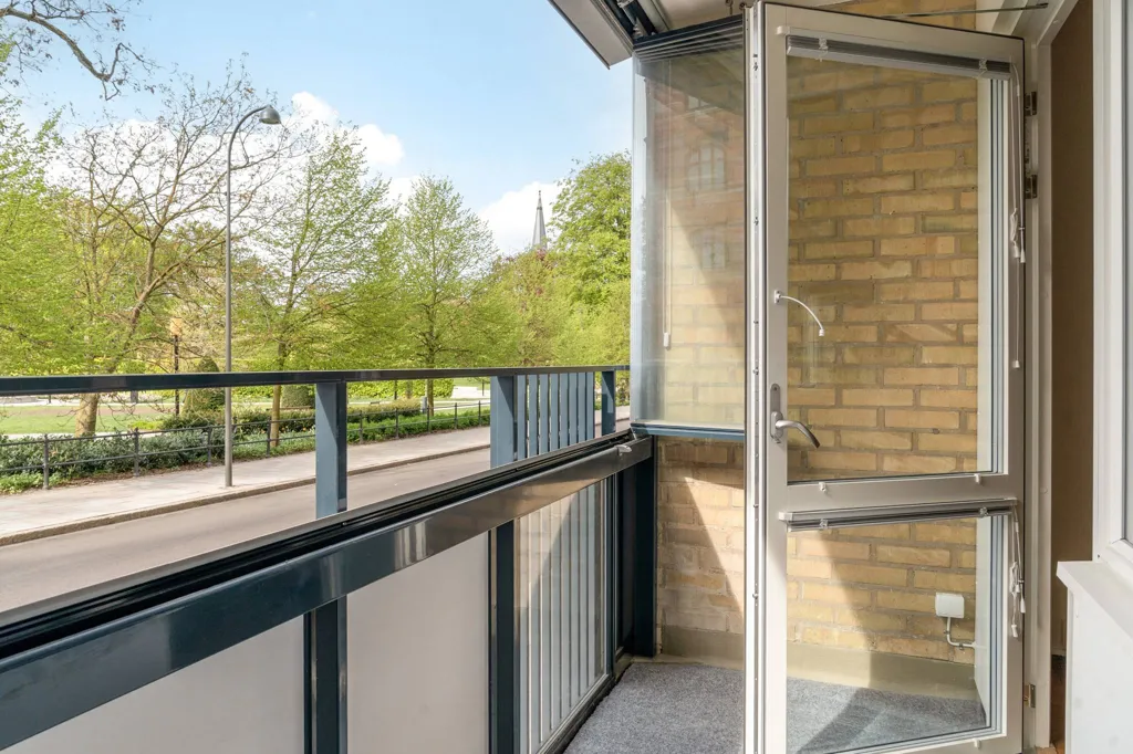 Balcony - Apartment with Balcony in Eslöv