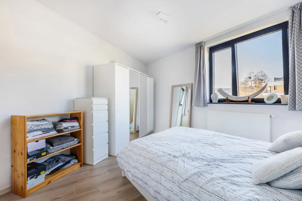 Bedrooms - Modern Flat with Balcony in Jambes