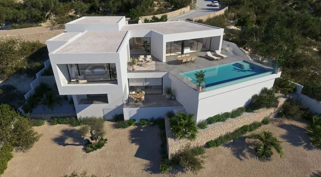 Piscine - Luxury Villa with Sea View in Benitachell