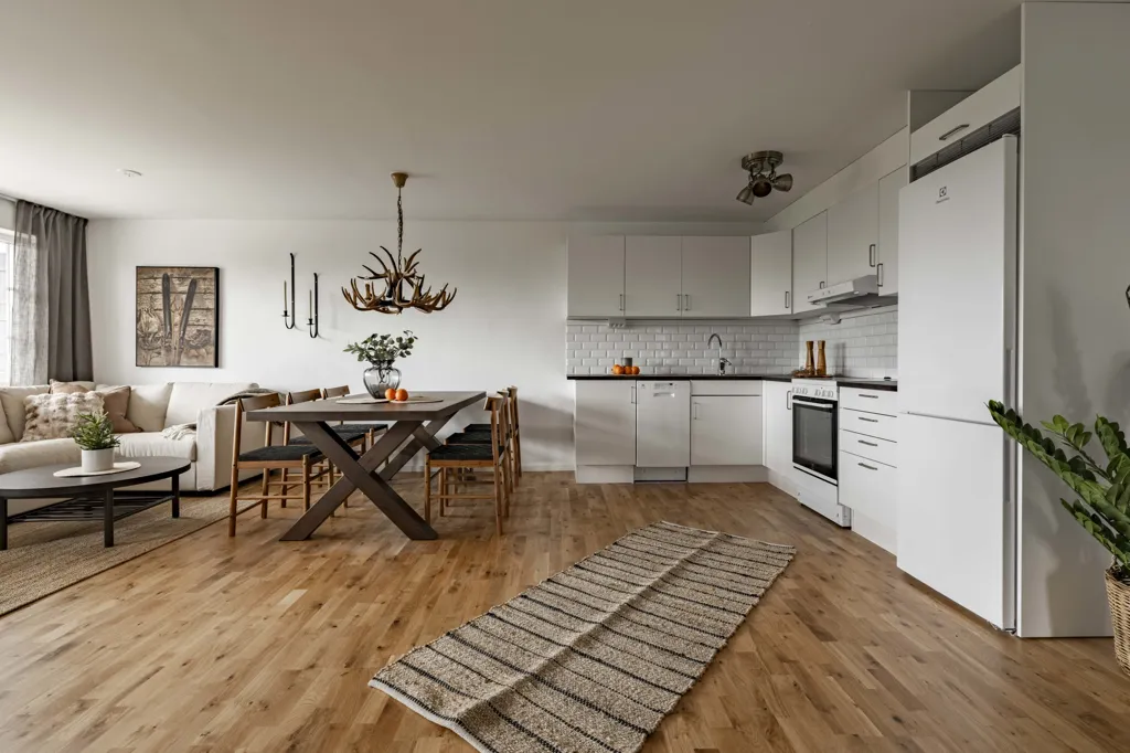 Soggiorno - Apartment with Ski Lift Access in Klövsjö